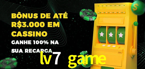lv7 game melhor bônus de depósito