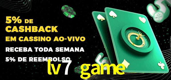 Promoções do cassino ao Vivo lv7 game